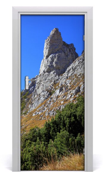 Fototapeta na dvere malý Giewont Tatry 85x205 cm