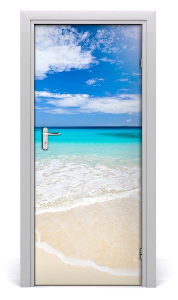 Fototapeta na dvere tropická pláž 85x205 cm