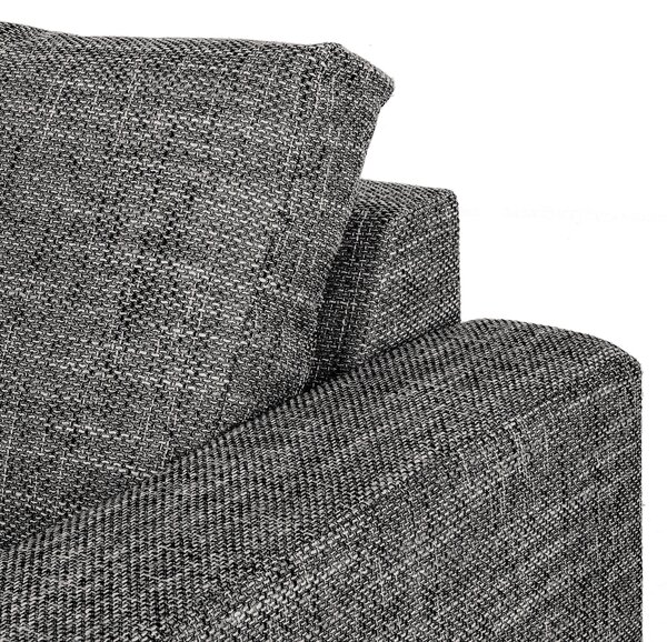 ROHOVÁ SEDAČKA, textil, tmavosivá MID.YOU - Sedačky, Online Only