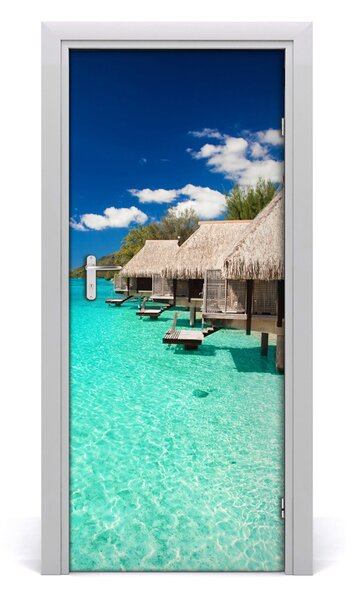 Fototapeta na dvere tripický ostrov 85x205 cm
