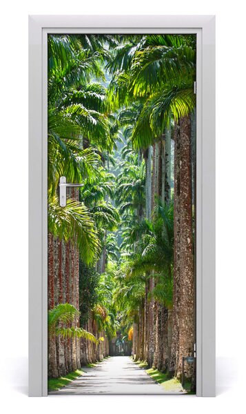 Fototapeta na dvere palmy 85x205 cm