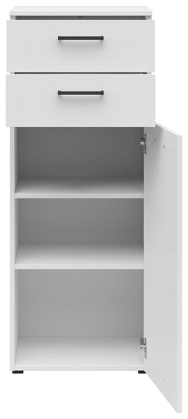 KOMODA, biela, 45/115/40 cm Carryhome - Komody