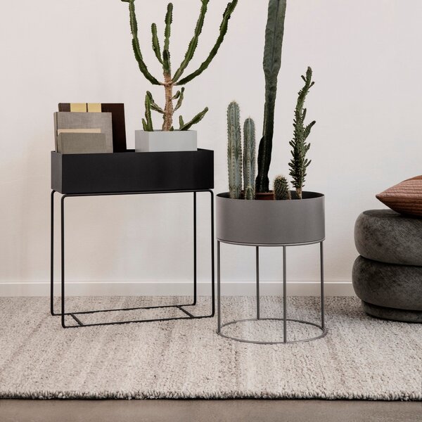 Hrantík Plant Box, Black – Ferm Living