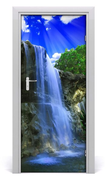 Fototapeta na dvere vodopád 85x205 cm