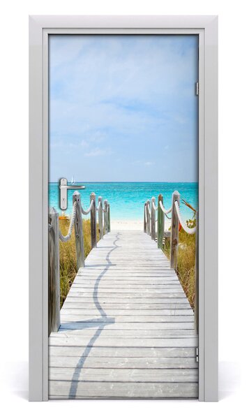 Fototapeta na dvere Chodník na pláž 85x205 cm