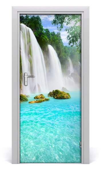 Fototapeta na dvere vodopád 85x205 cm