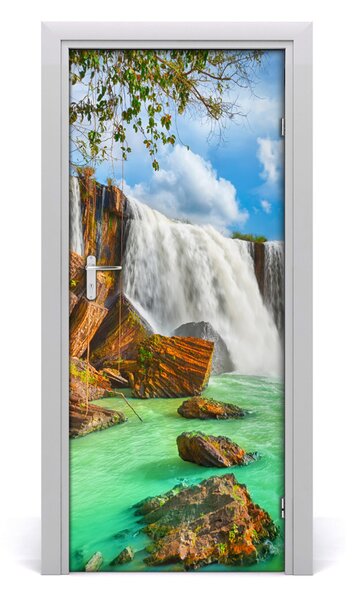 Fototapeta na dvere vodopád 85x205 cm