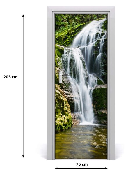 Fototapeta na dvere vodopád 75x205 cm