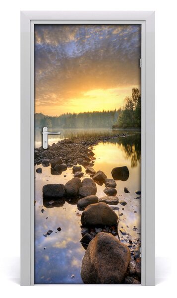 Fototapeta na dvere jazero 85x205 cm
