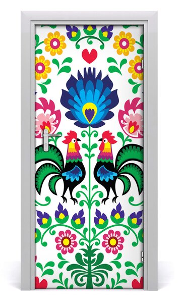 Samolepiace fototapety na dvere etnický vzor 85x205 cm