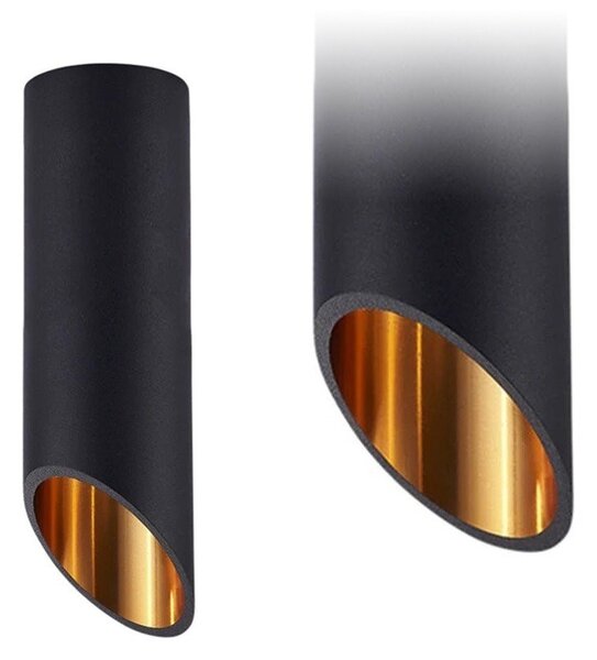 TooLight Stropné svietidlo 20 CM APP571-1C čiernozlaté
