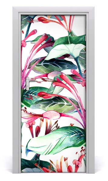 Samolepiace fototapety na dvere Lonicera 85x205 cm
