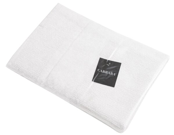 Sada uterákov CARRARA 1ks 60x100 cm a 1ks 40x55 cm 100% bavlna, biela