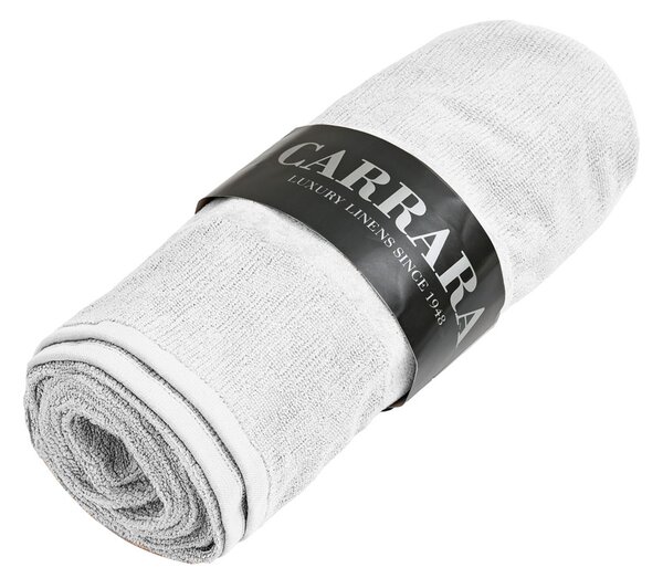 Sada uterákov CARRARA 1ks 60x100 cm a 1ks 40x55 cm 100% bavlna, biela