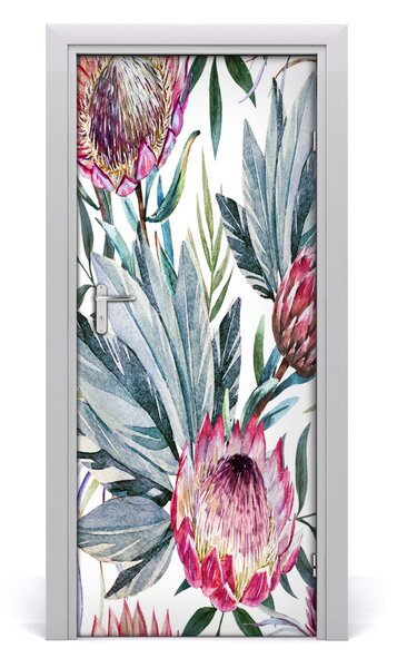 Samolepiace fototapety na dvere Protea 85x205 cm