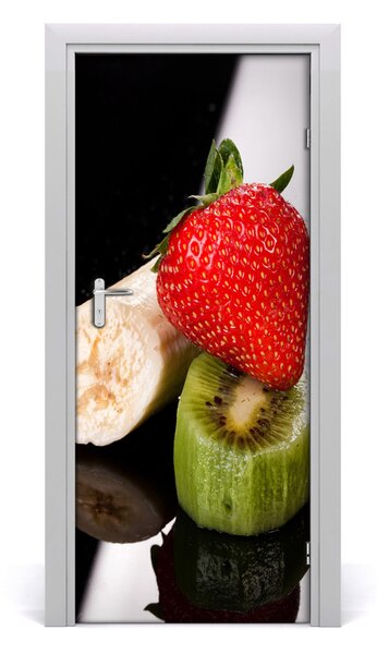 Samolepiace fototapety na dvere ovocie 85x205 cm