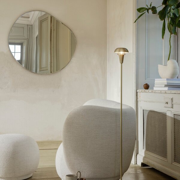 Zrkadlo Pond XL, Brass – Ferm Living