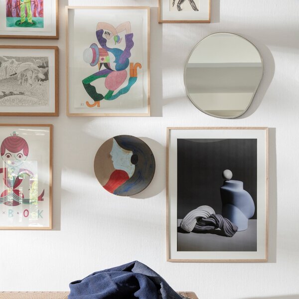 Zrkadlo Pond XL, Brass – Ferm Living