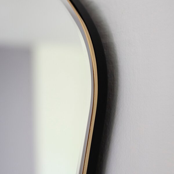 Zrkadlo Pond XL, Brass – Ferm Living