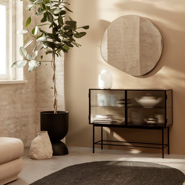 Zrkadlo Pond XL, Brass – Ferm Living