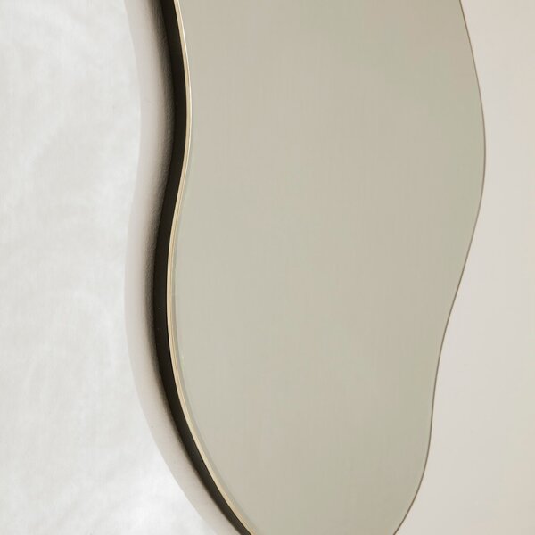 Zrkadlo Pond Full Size, Brass – Ferm Living