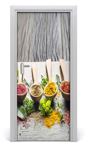 Fototapeta na dvere samolepiace korenie 85x205 cm