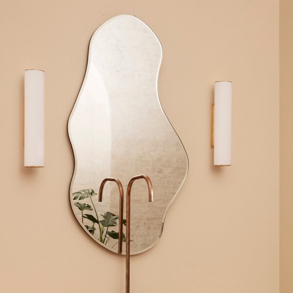 Zrkadlo Pond Full Size, Brass – Ferm Living