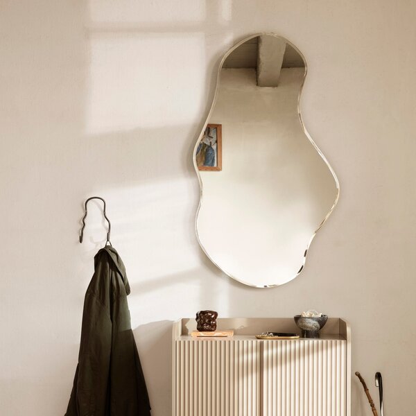 Zrkadlo Pond Full Size, Brass – Ferm Living