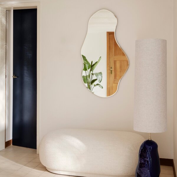 Zrkadlo Pond Full Size, Brass – Ferm Living