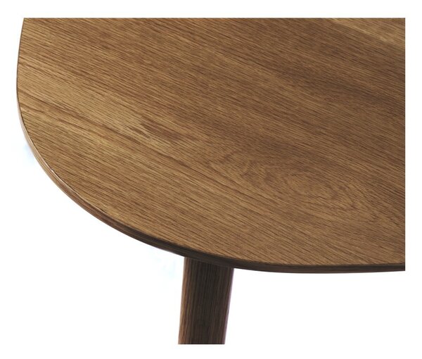 Hnedé konferenčné stolíky v súprave 2 ks v dekore duba 70x100 cm Adda – Unique Furniture