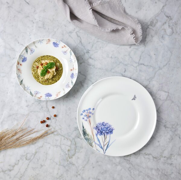 JEDÁLENSKÝ SERVIS jemný kostný porcelán (fine bone china) keramika Novel - Jedálenské sety