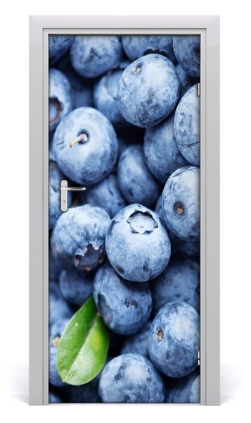 Fototapeta na dvere do domu samolepiace jahody 85x205 cm