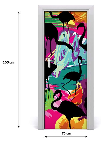Samolepiace fototapety na dvere Fleminga 75x205 cm
