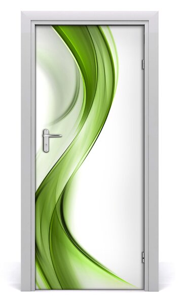 Samolepiace fototapety na dvere abstraktné vlna 85x205 cm