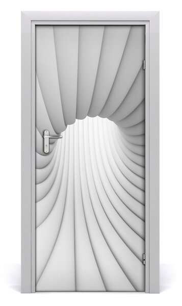 Samolepiace fototapety na dvere abstrakcie tunel 85x205 cm