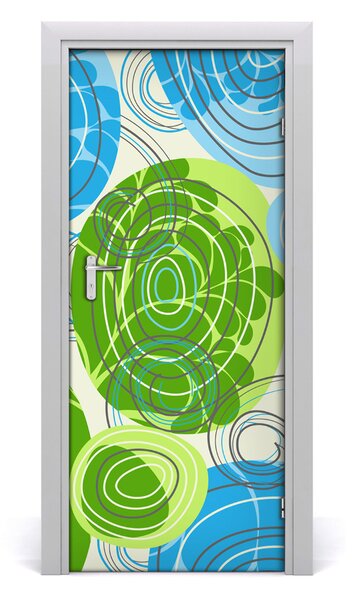 Samolepiace fototapety na dvere abstrakcie 85x205 cm