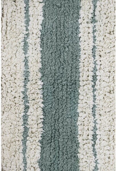 Modro-krémový prateľný ručne tkaný bavlnený koberec 140x200 cm Gastro Vintage Blue – Lorena Canals