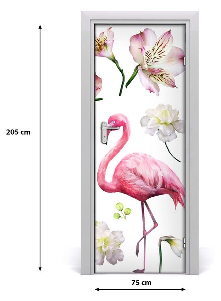Samolepiace fototapety na dvere tropická kolekcia 75x205 cm