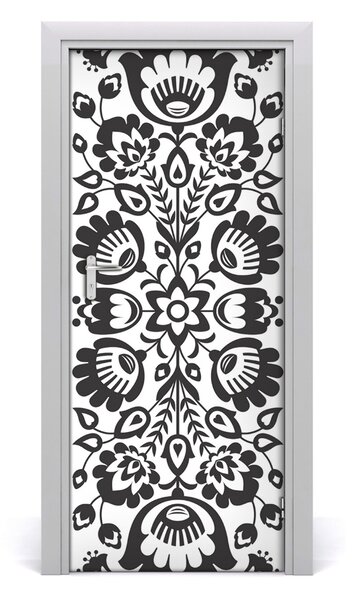 Samolepiace fototapety na dvere ľadový vzor 85x205 cm
