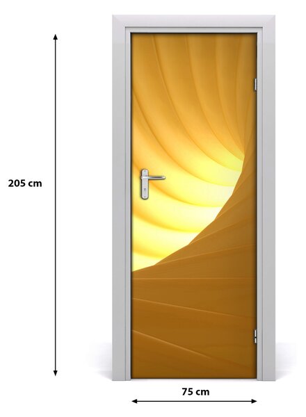 Samolepiace fototapety na dvere abstrakcie vír 75x205 cm
