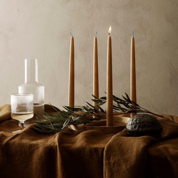Poháre na víno Ripple, Clear, sada 2 kusov – Ferm Living