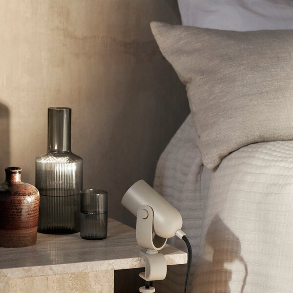 Poháre Ripple Verrines, Smoked Grey, sada 4 kusov – Ferm Living