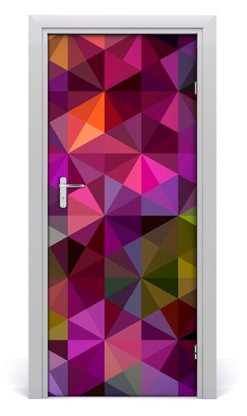 Samolepiace fototapety na dvere abstrakcie vlny 85x205 cm