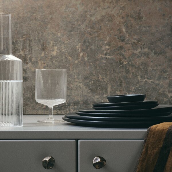 Poháre na víno Ripple, Clear, sada 2 kusov – Ferm Living