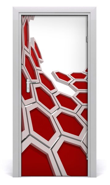 Samolepiace fototapety na dvere abstrakcie 3D 85x205 cm