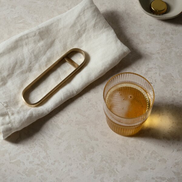 Poháre Ripple, Clear, sada 4 kusov – Ferm Living