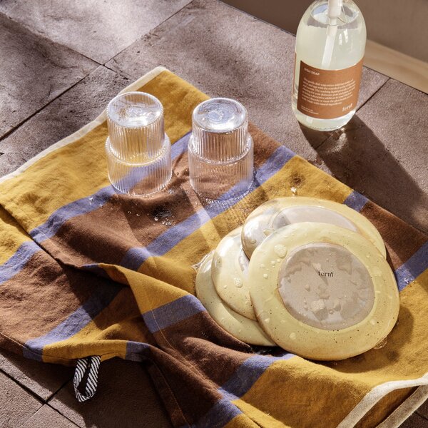 Poháre Ripple, Clear, sada 4 kusov – Ferm Living