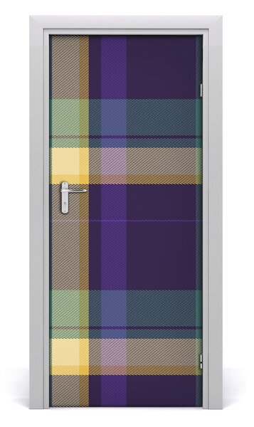 Samolepiace fototapety na dvere mriežka textúry 85x205 cm
