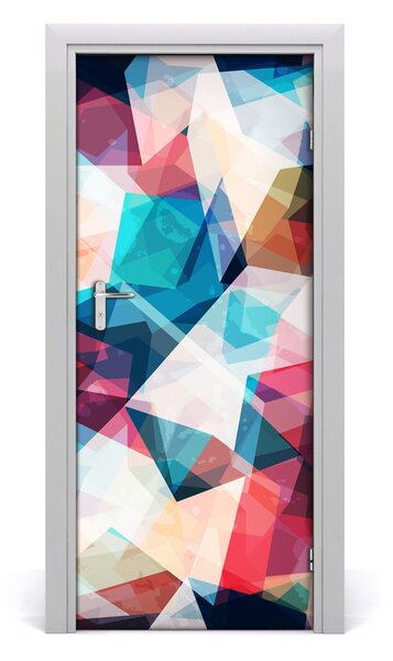 Samolepiace fototapety na dvere abstrakcie mozaika 85x205 cm