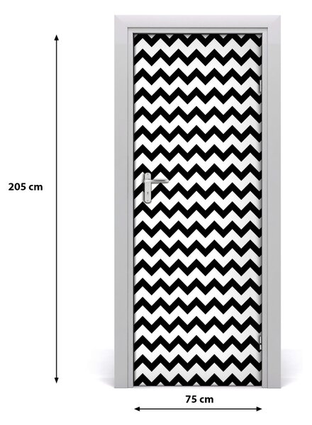 Samolepiace fototapety na dvere čiary 75x205 cm